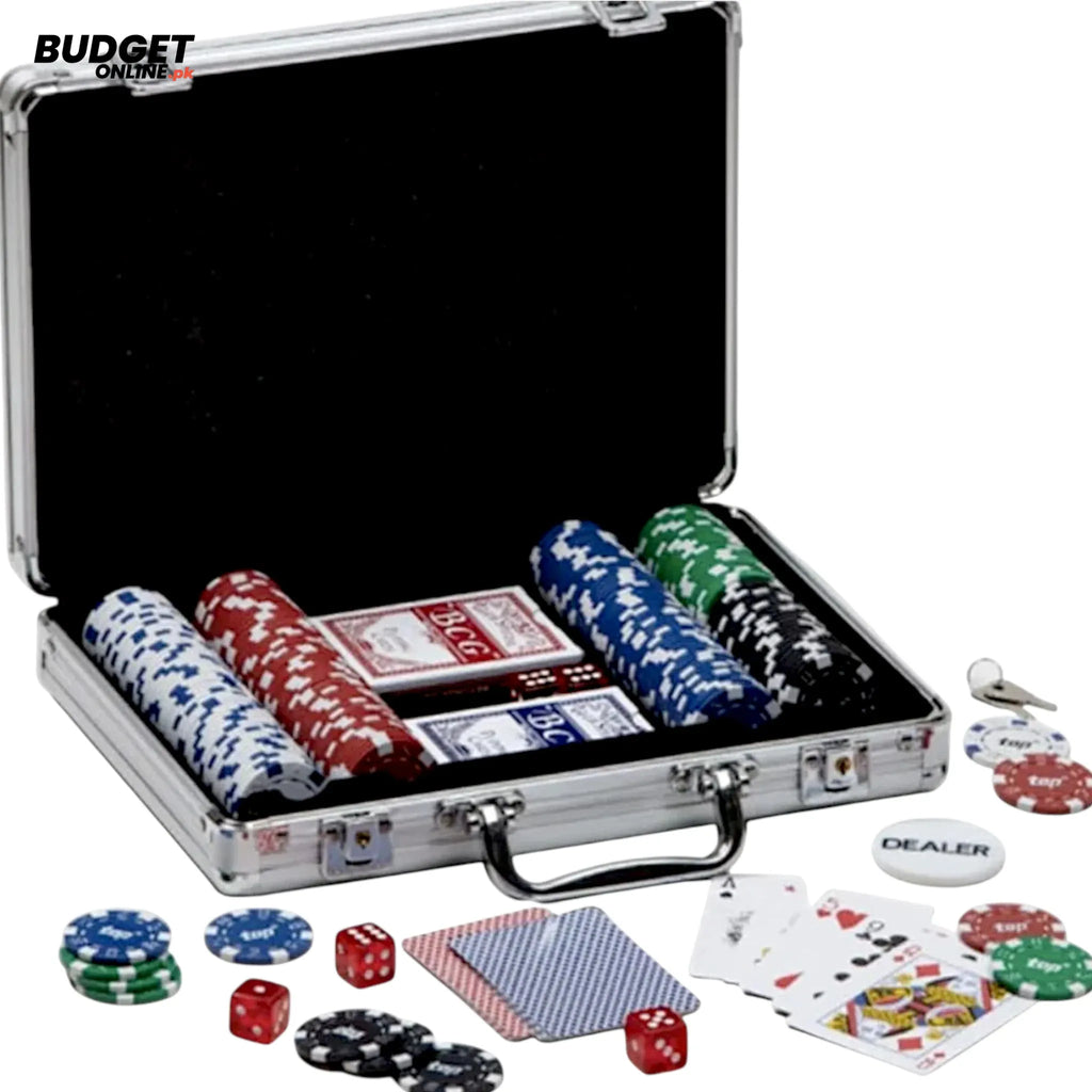 200-Piece Poker Game Set With Aluminium Case