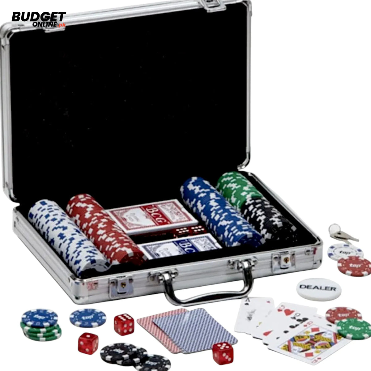 200-Piece Poker Game Set With Aluminium Case