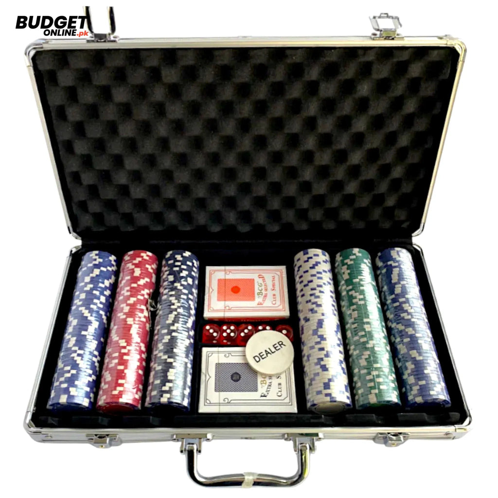 300-Piece Poker Game Set With Aluminum Case