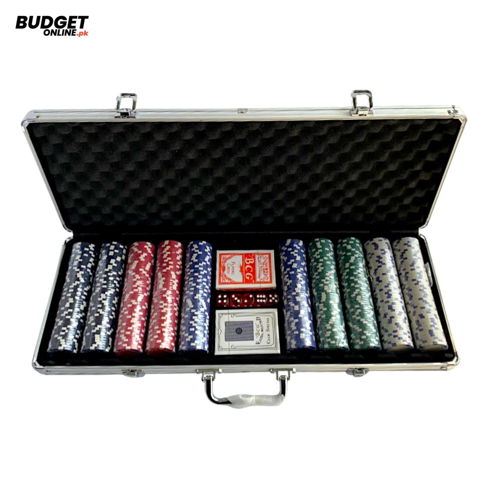 500-Piece Poker Set with Aluminium Case