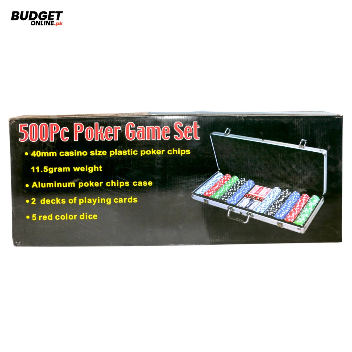 500-Piece Poker Set with Aluminium Case