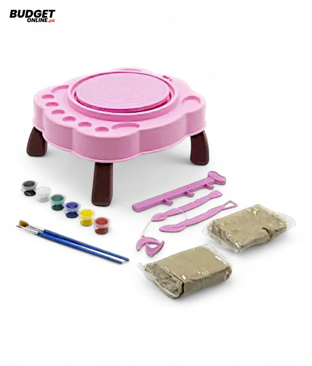 DIY Ceramic Pottery Painting Wheel Set