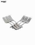 Stainless Steel Dessert Fork Set, 6 Pieces