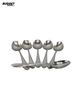 Stainless Steel Dessert Spoons Set of 6