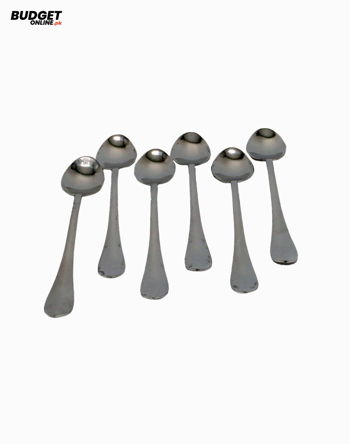 Stainless Steel Lightweight Spoon Set, 6 Pieces