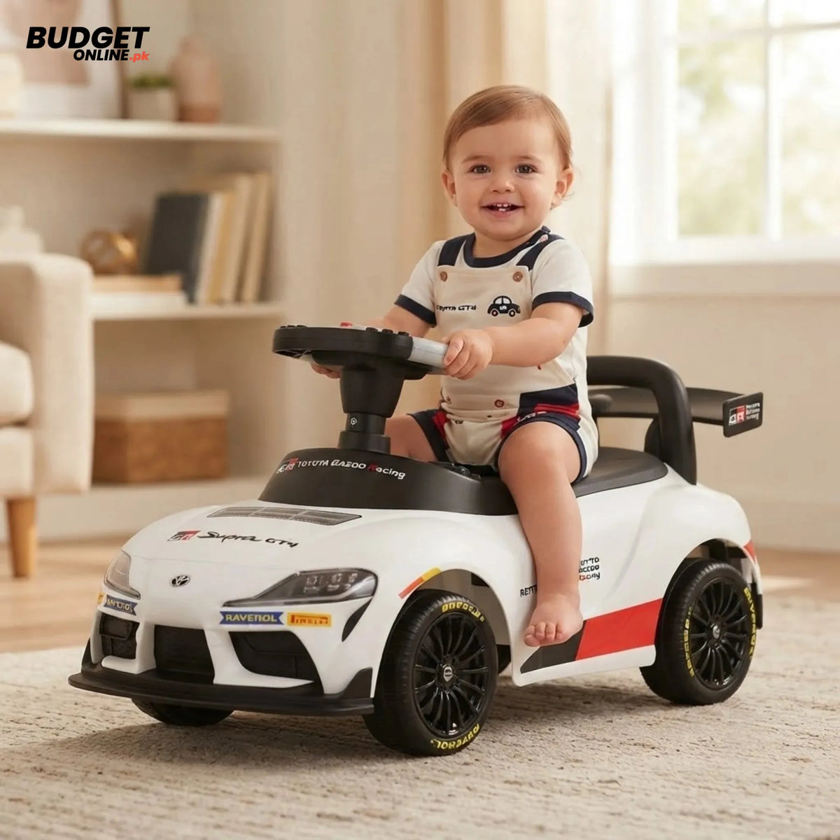 Toyota Supra GR Music And Light Push Car