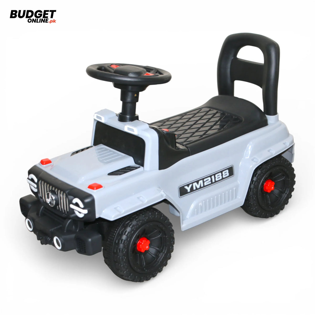 Kids Push Ride-On Car With Music