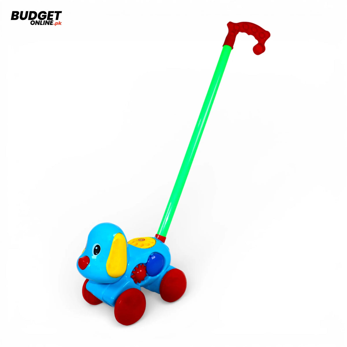 Push-Along Dog Toy With Handle