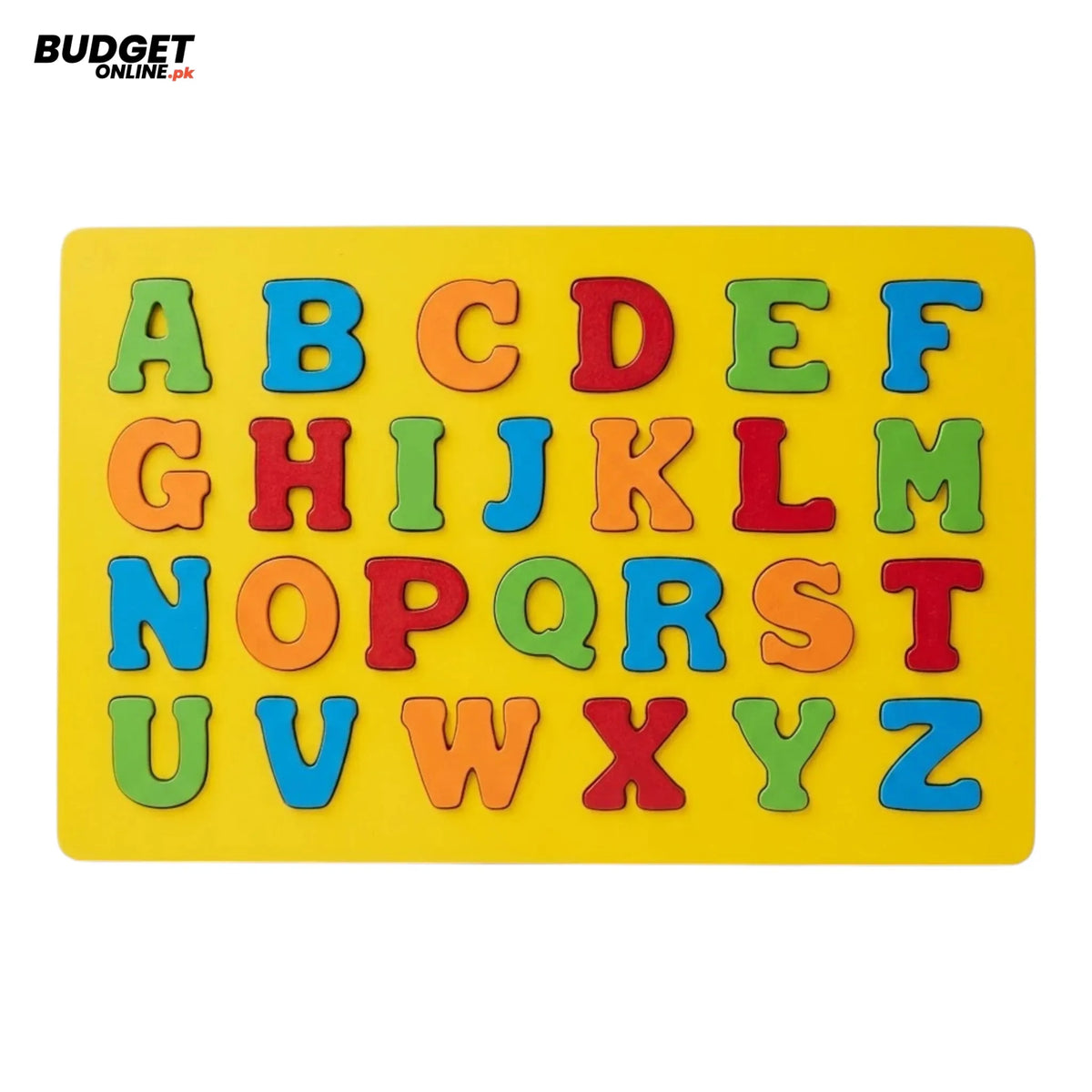 Colorful Alphabet Puzzle Mat