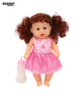 Musical Baby Doll In Pink Frock