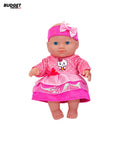 PVC Baby Doll With Bow Dress