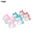 6-Piece PVC Unicorn Toy Set