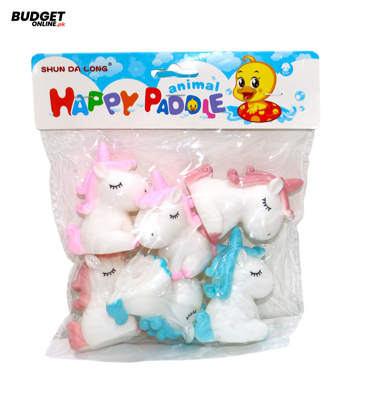 6-Piece PVC Unicorn Toy Set