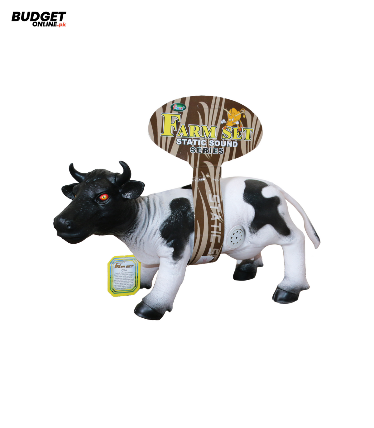Musical PVC Cow Toy 15 Inch