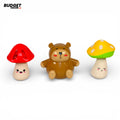 3-Piece Cute Character Rattle Set