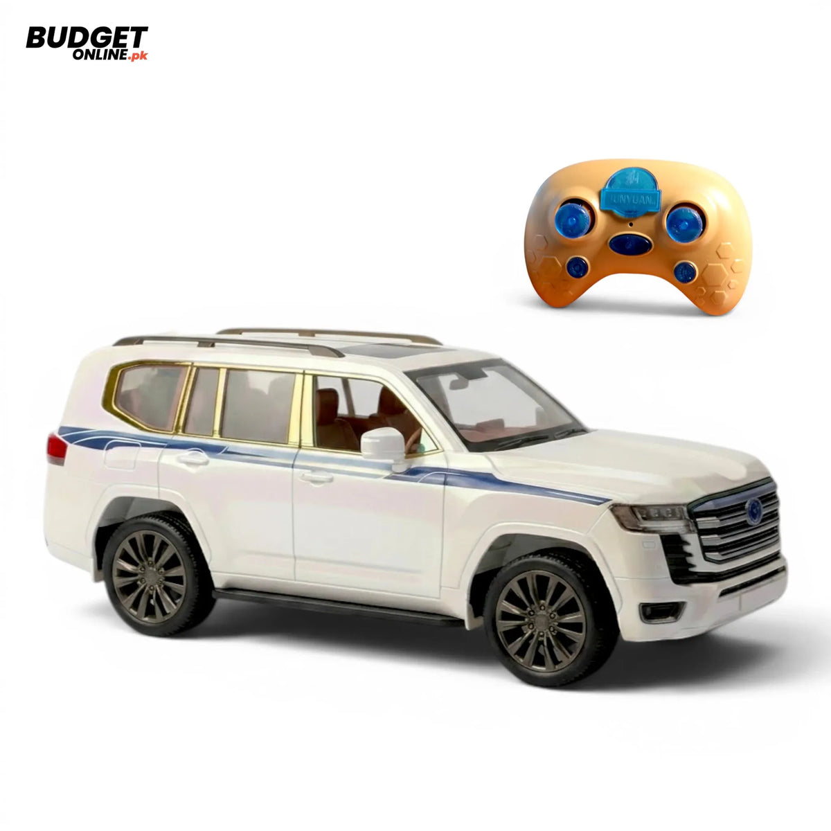 Land Cruiser V8 Remote Control Car with Lights