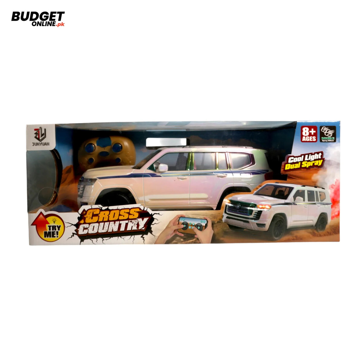 Land Cruiser V8 Remote Control Car with Lights