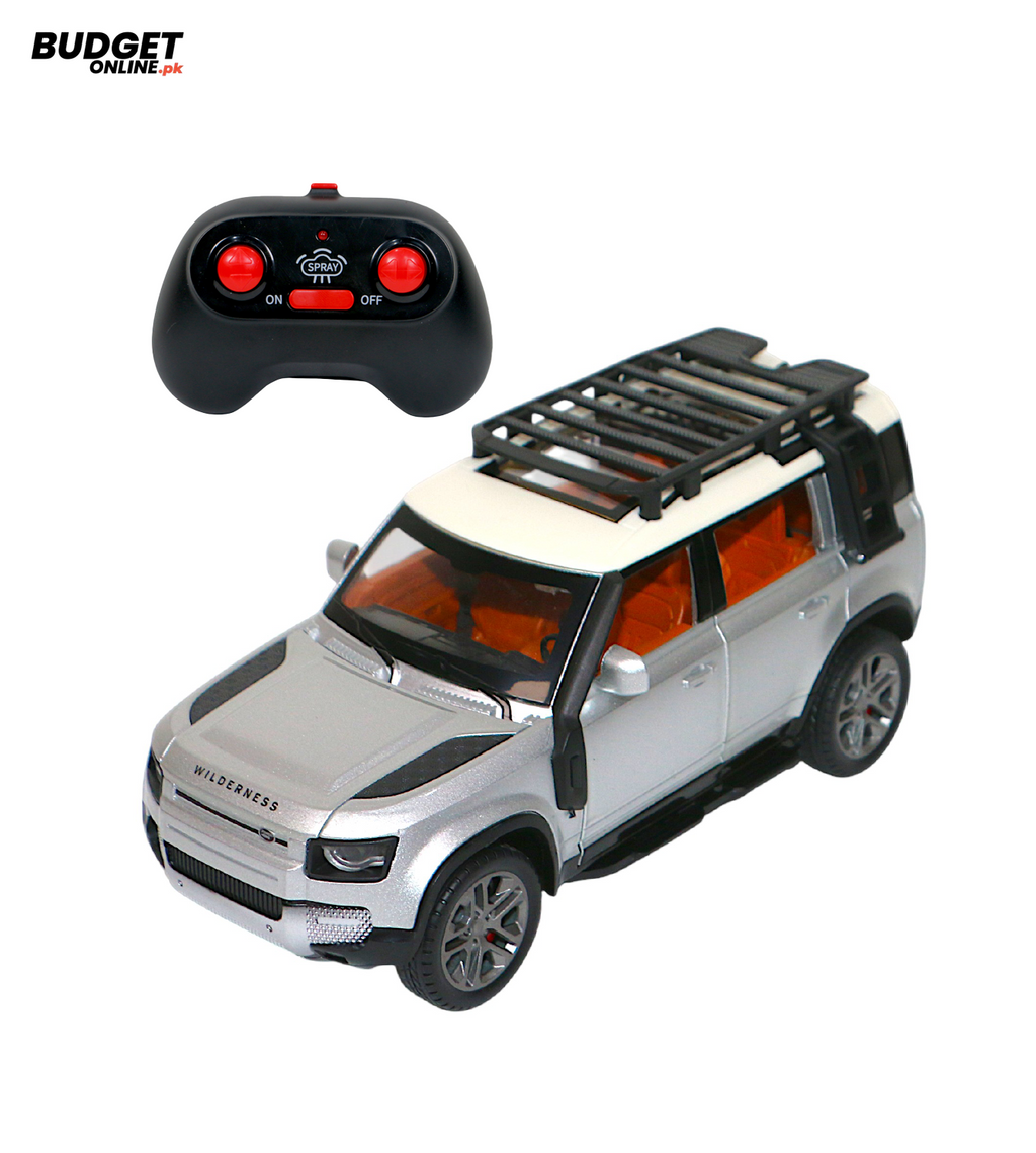 Remote Control Defender Die-Cast Car 1:22