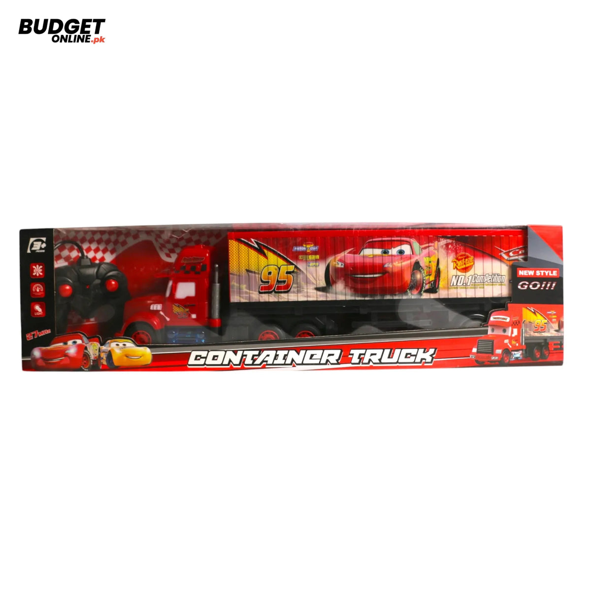 Remote Control Racing Container Truck With Lights
