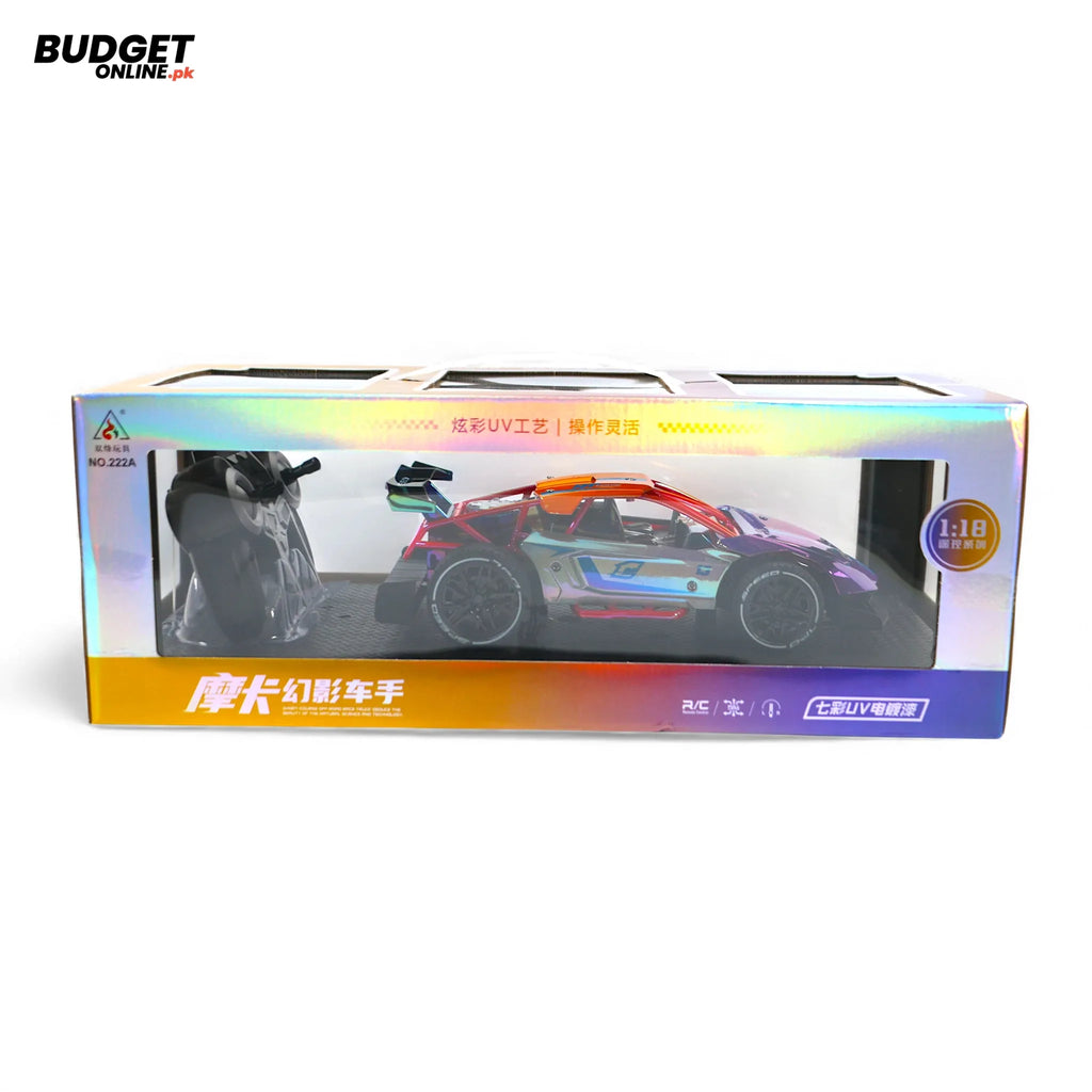 1:18 Remote Control Racing Car With USB Charging
