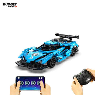 419-Piece Remote Control Racing Car Building Set
