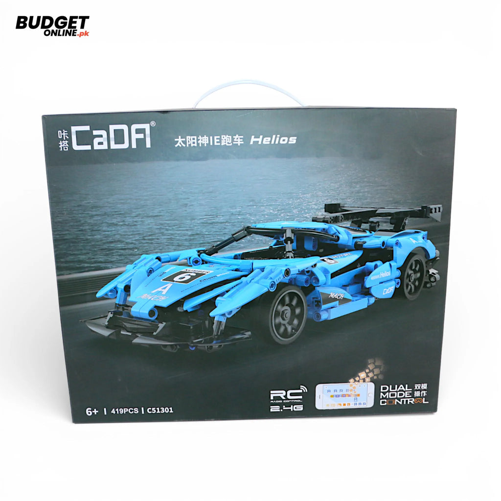 419-Piece Remote Control Racing Car Building Set