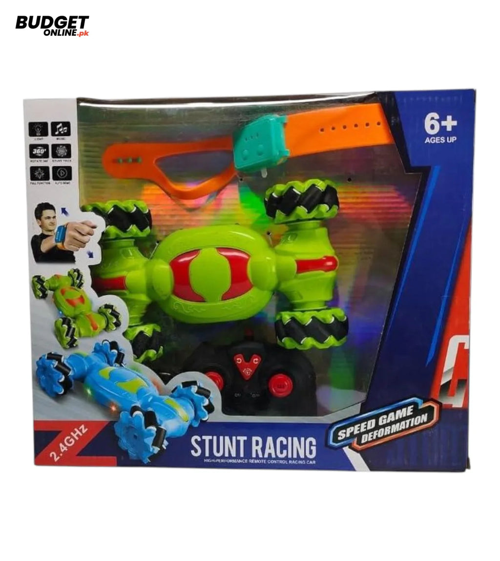 Rechargeable Remote Control Stunt Car