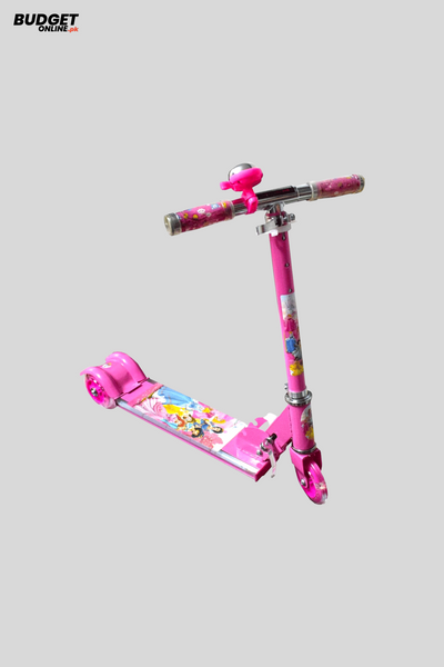 Pink Metal Kids Scooter