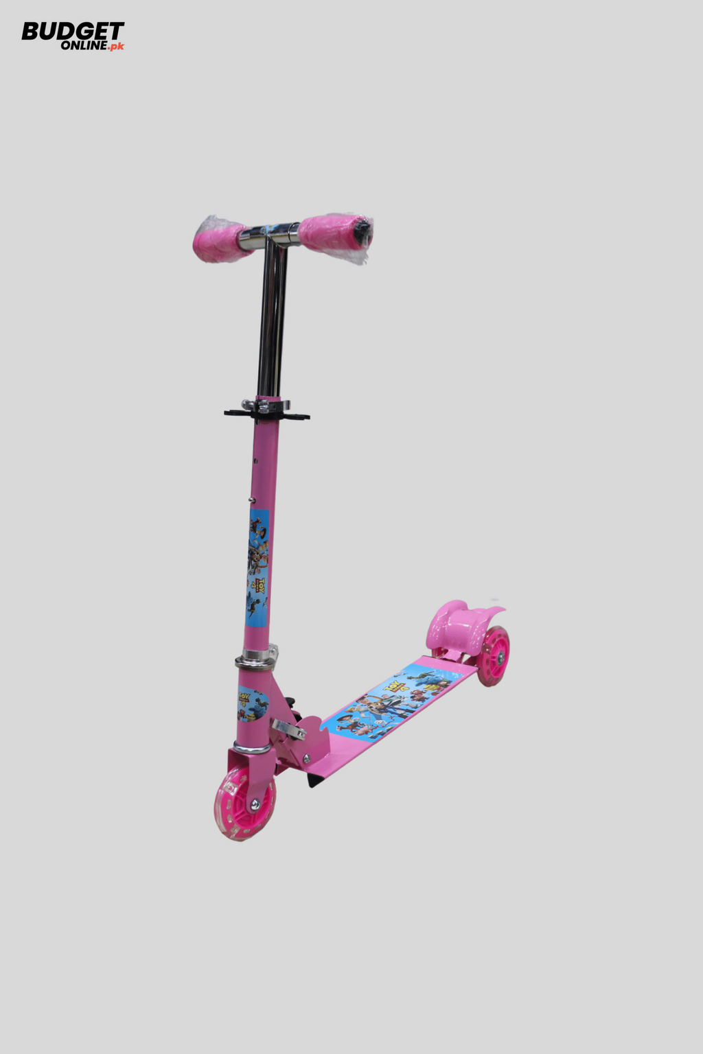 Pink Metal Kids Scooter
