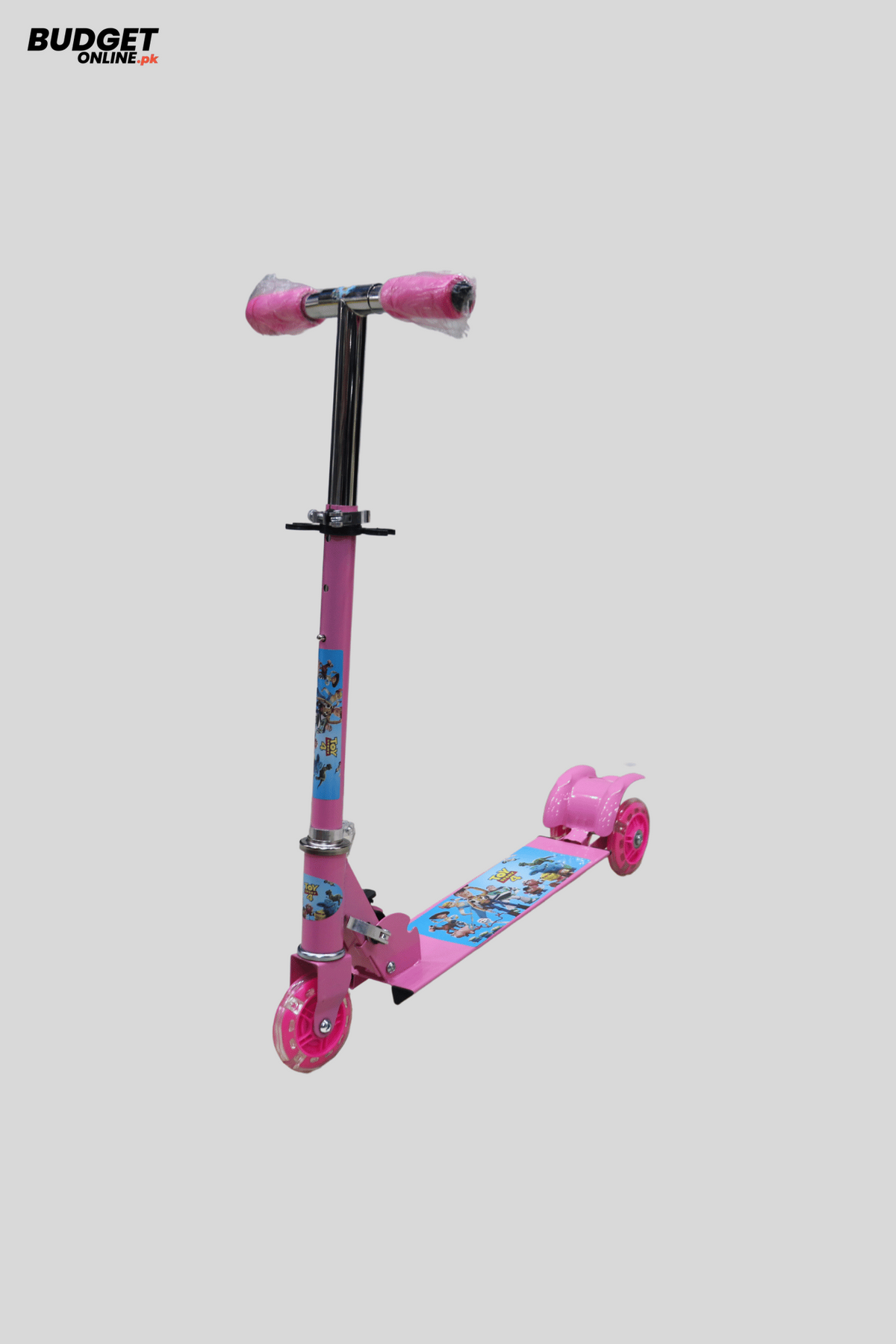 Pink Metal Kids Scooter