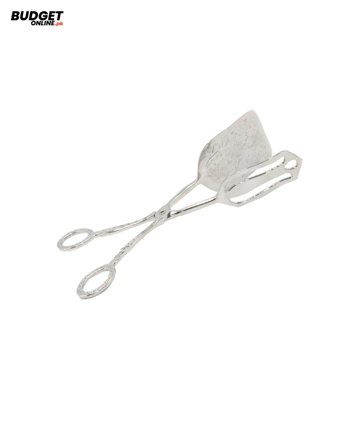 Antique Silver Serving Tongs 8 Inch