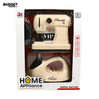 Toy Sewing Machine And Iron Set