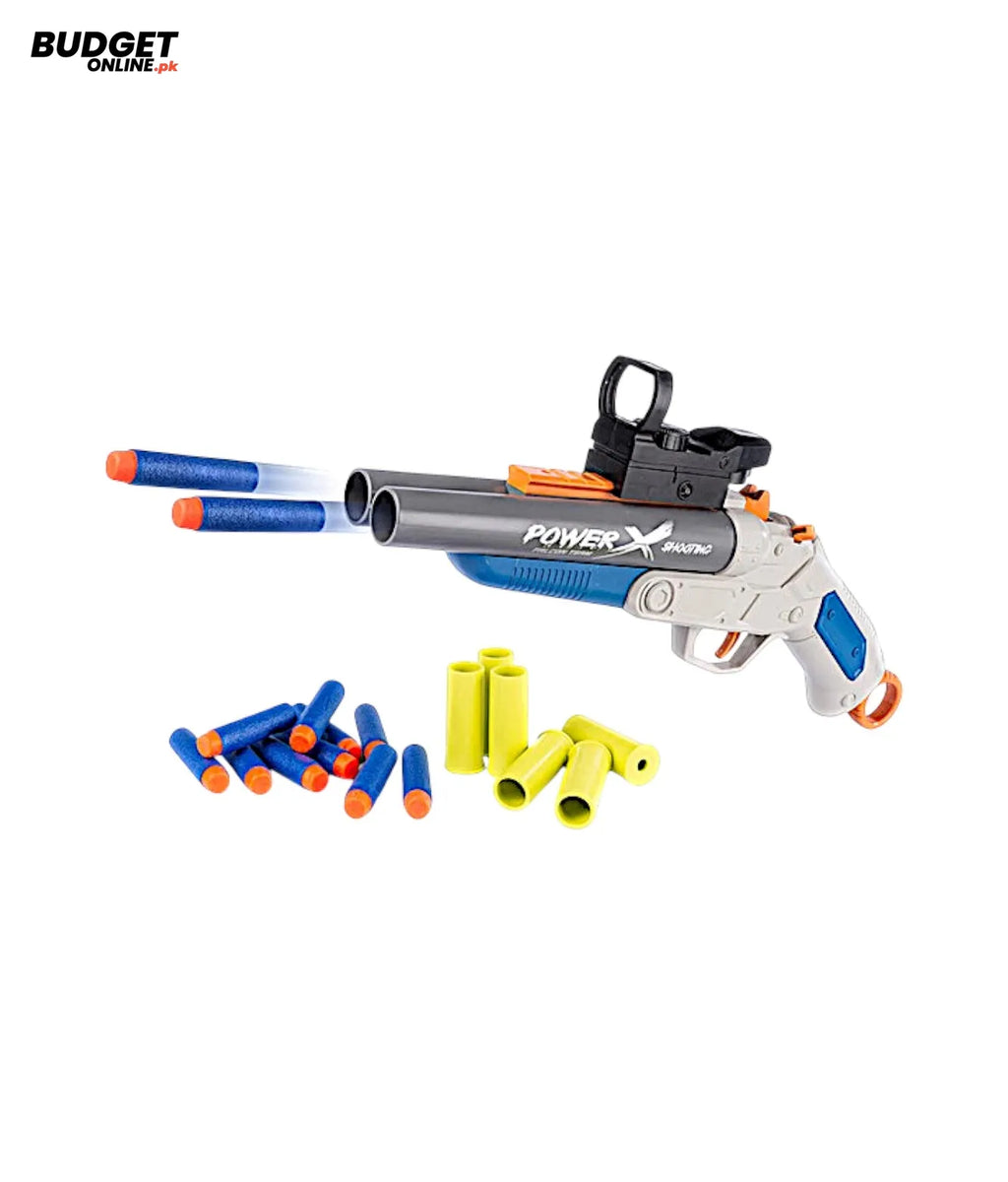 Pioneer Double Barrel Toy Dart Gun