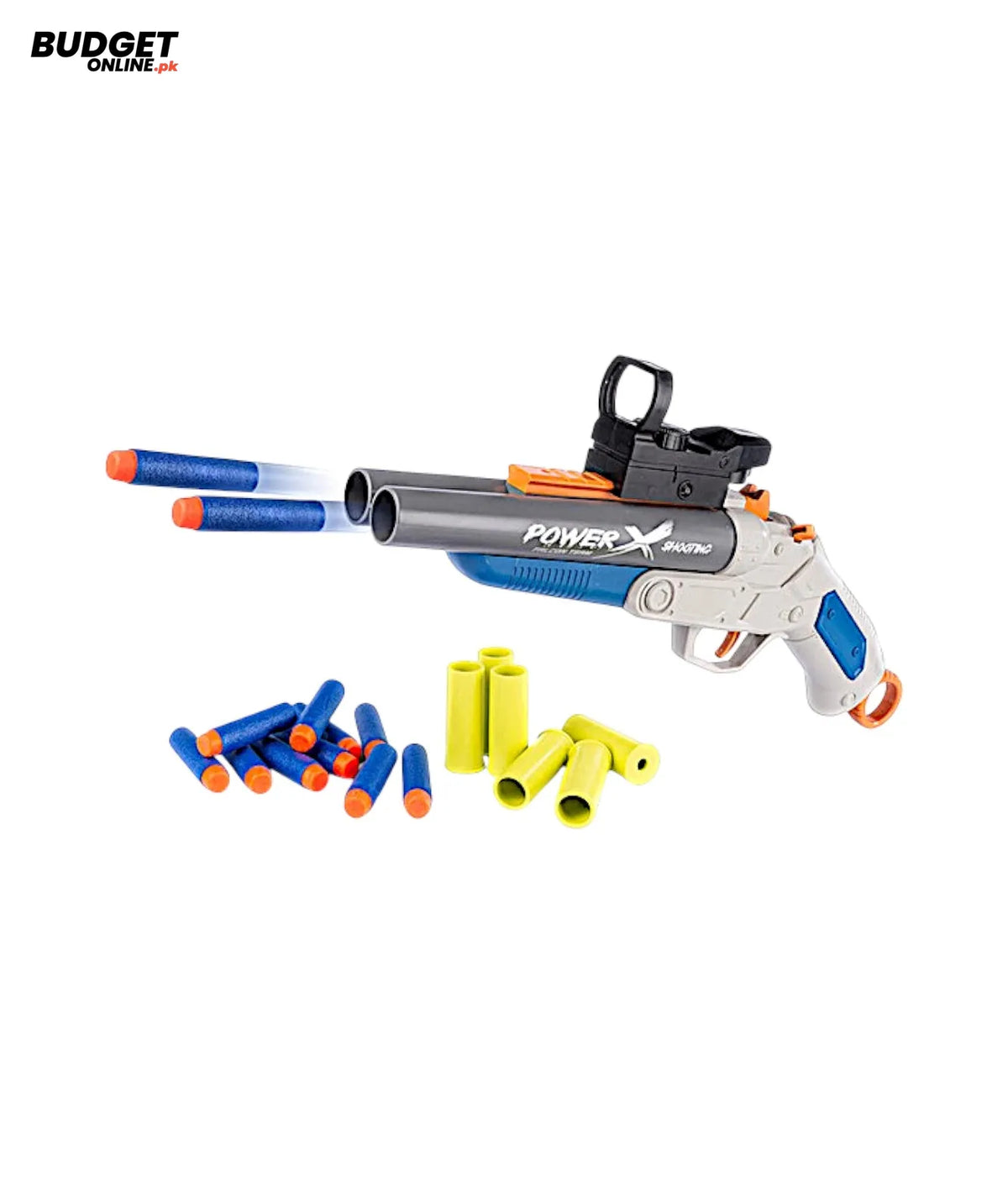 Pioneer Double Barrel Toy Dart Gun