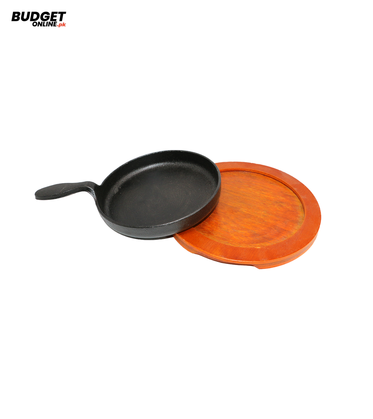 20 cm Sizzling Plate With Wooden Base