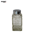 Glass Salt Shaker With Metal Lid