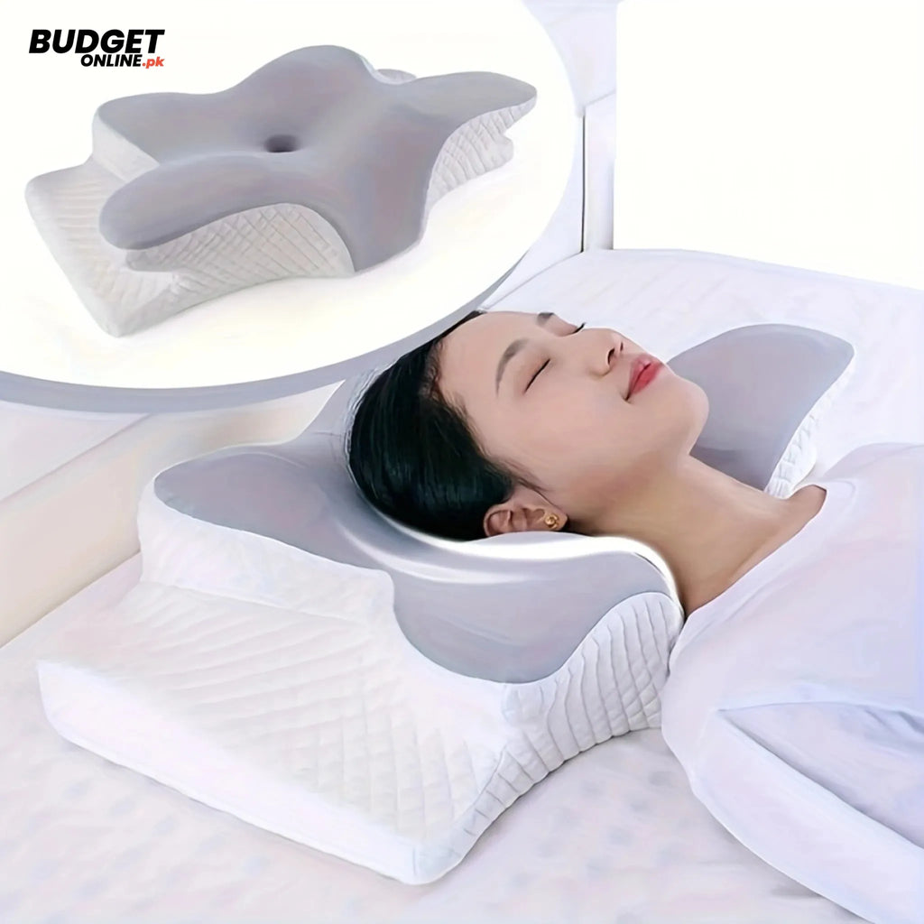 6D Partitioned Memory Foam Sleep Pillow