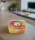 Square 4-Compartment Plastic Spice Box