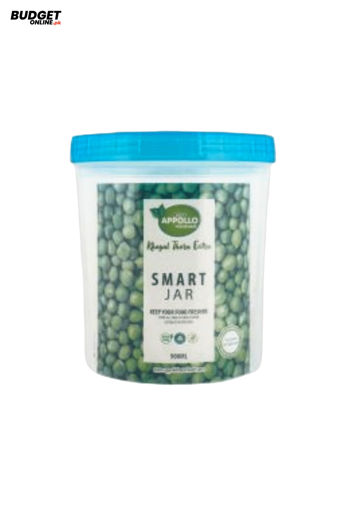 900ml Round Plastic Smart Storage Jar