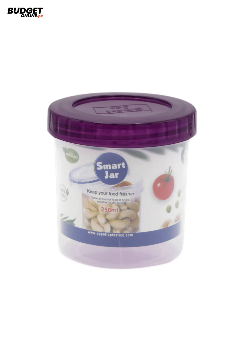 Smart Plastic Storage Jar 250ml