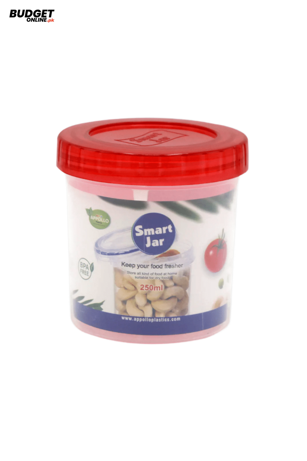 Smart Plastic Storage Jar 250ml