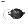 Sonex Nonstick Wok With Glass Lid 32cm