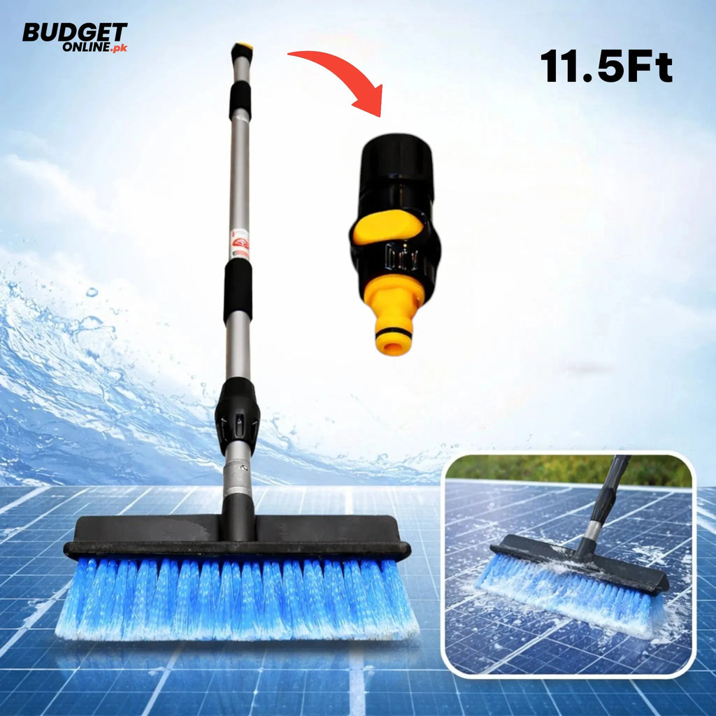 11.5Ft Solar Panel Cleaning Brush