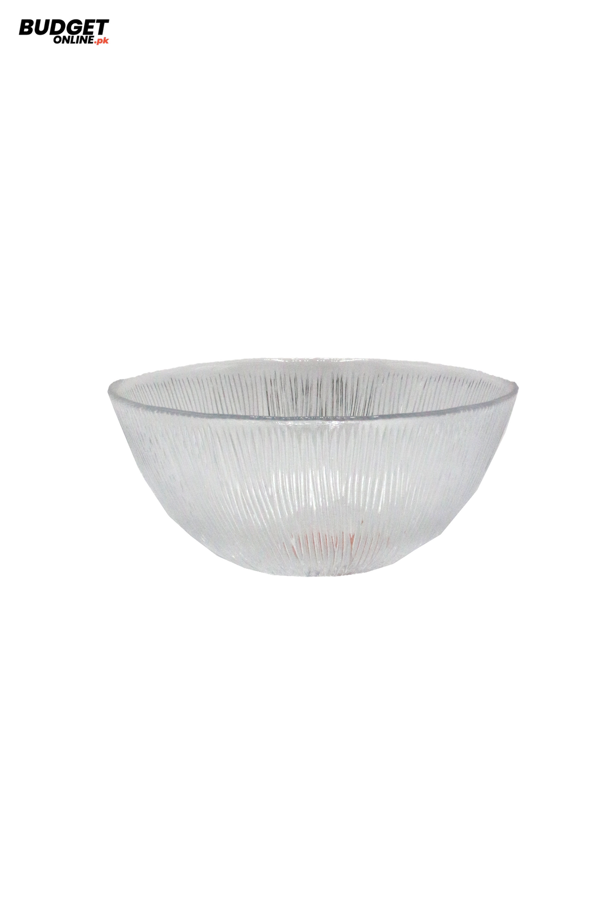 Textured Glass Serving Bowl 6.5 Inch