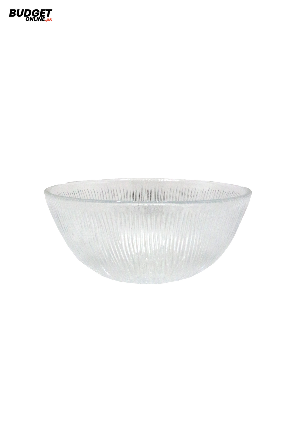 5-Inch Textured Glass Serving Bowl