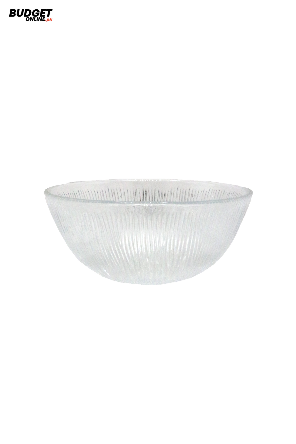 5-Inch Textured Glass Serving Bowl