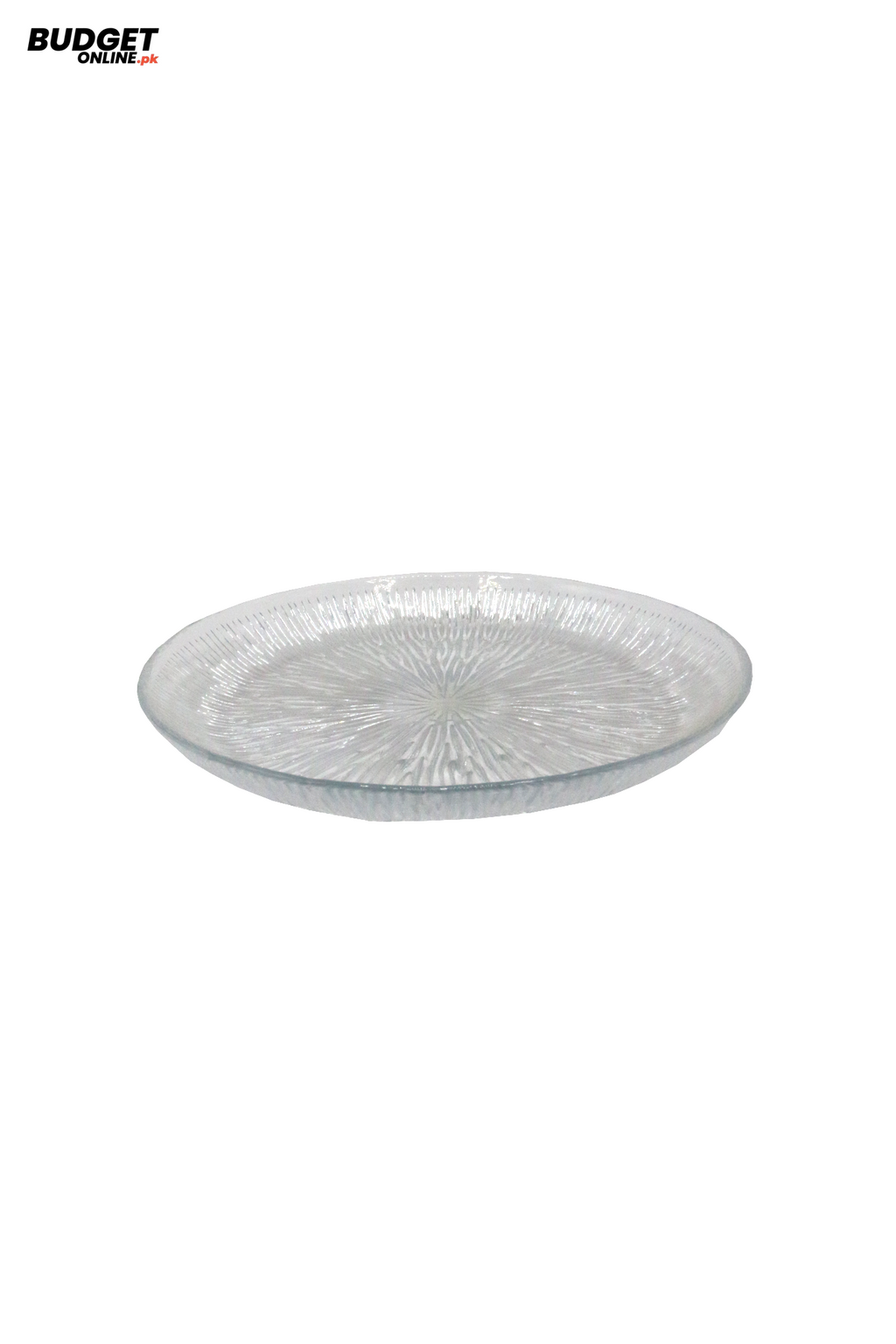 Clear Glass Quarter Plate 7.5 Inch