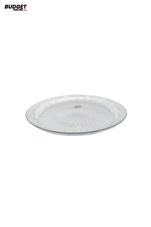 10-Inch Glass Rice Plate