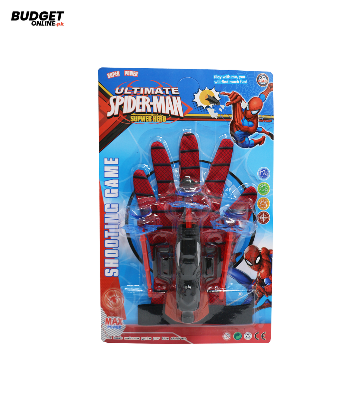 Spider-Man Web Shooter Toy Glove Set