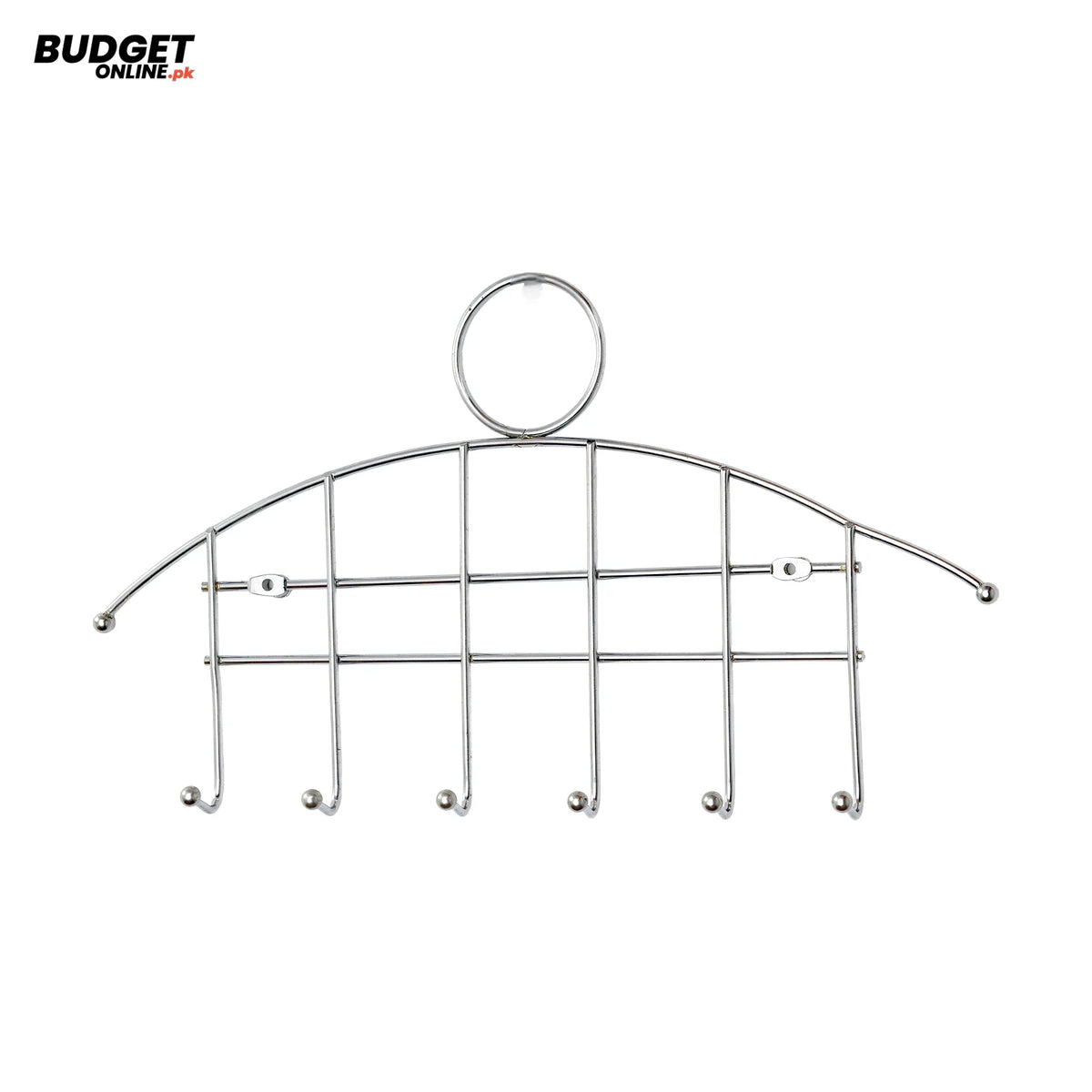 6-Hook Stainless Steel Clothes Hanger
